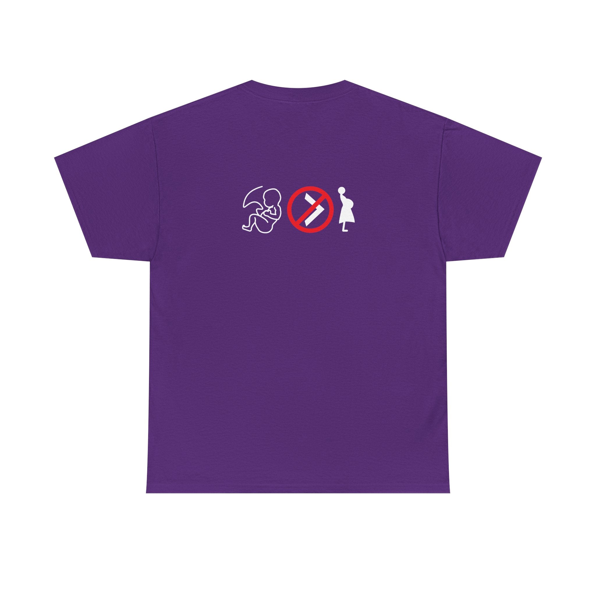 Pro-Choice Statement Tee — "The Fetus Is Not More Important Than the Mother"