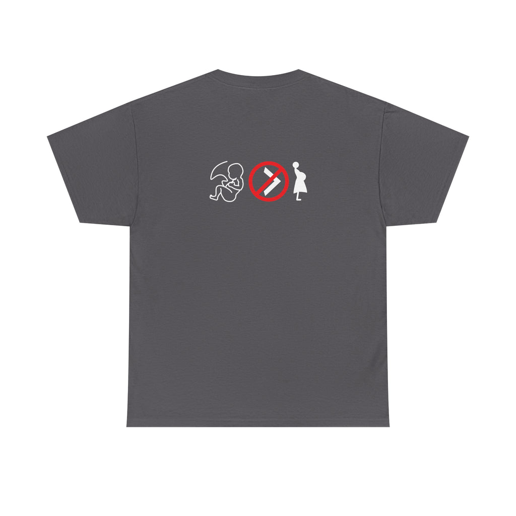 Pro-Choice Statement Tee — "The Fetus Is Not More Important Than the Mother"