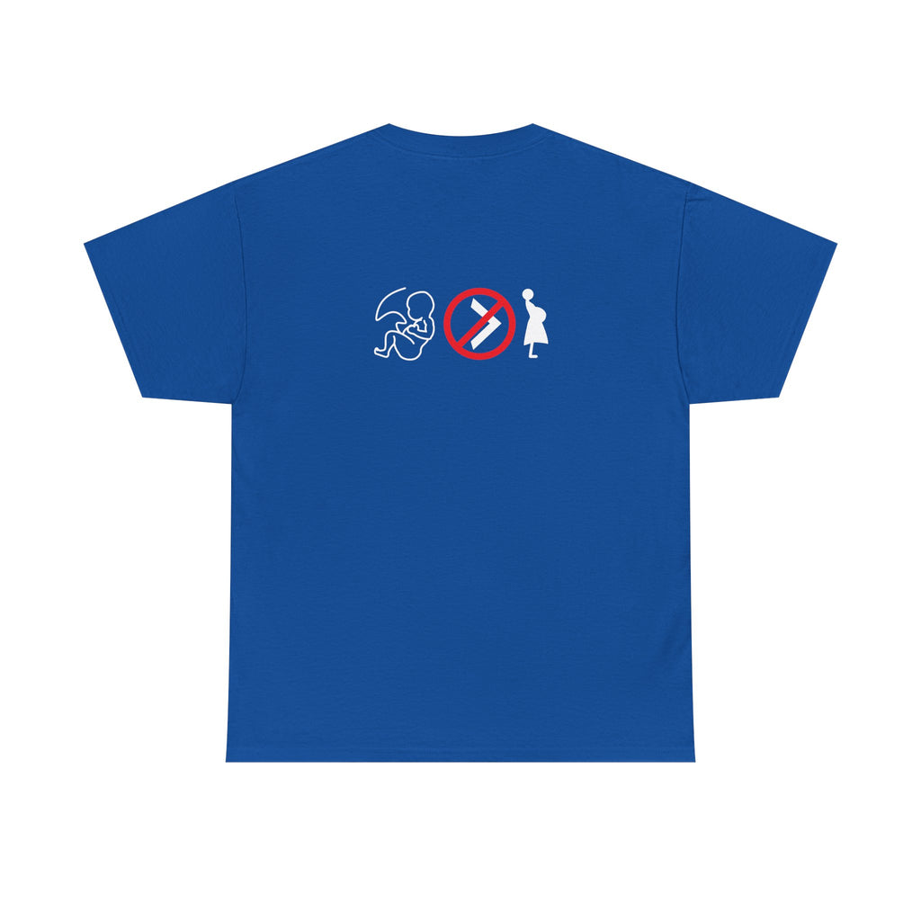 Pro-Choice Statement Tee — "The Fetus Is Not More Important Than the Mother"