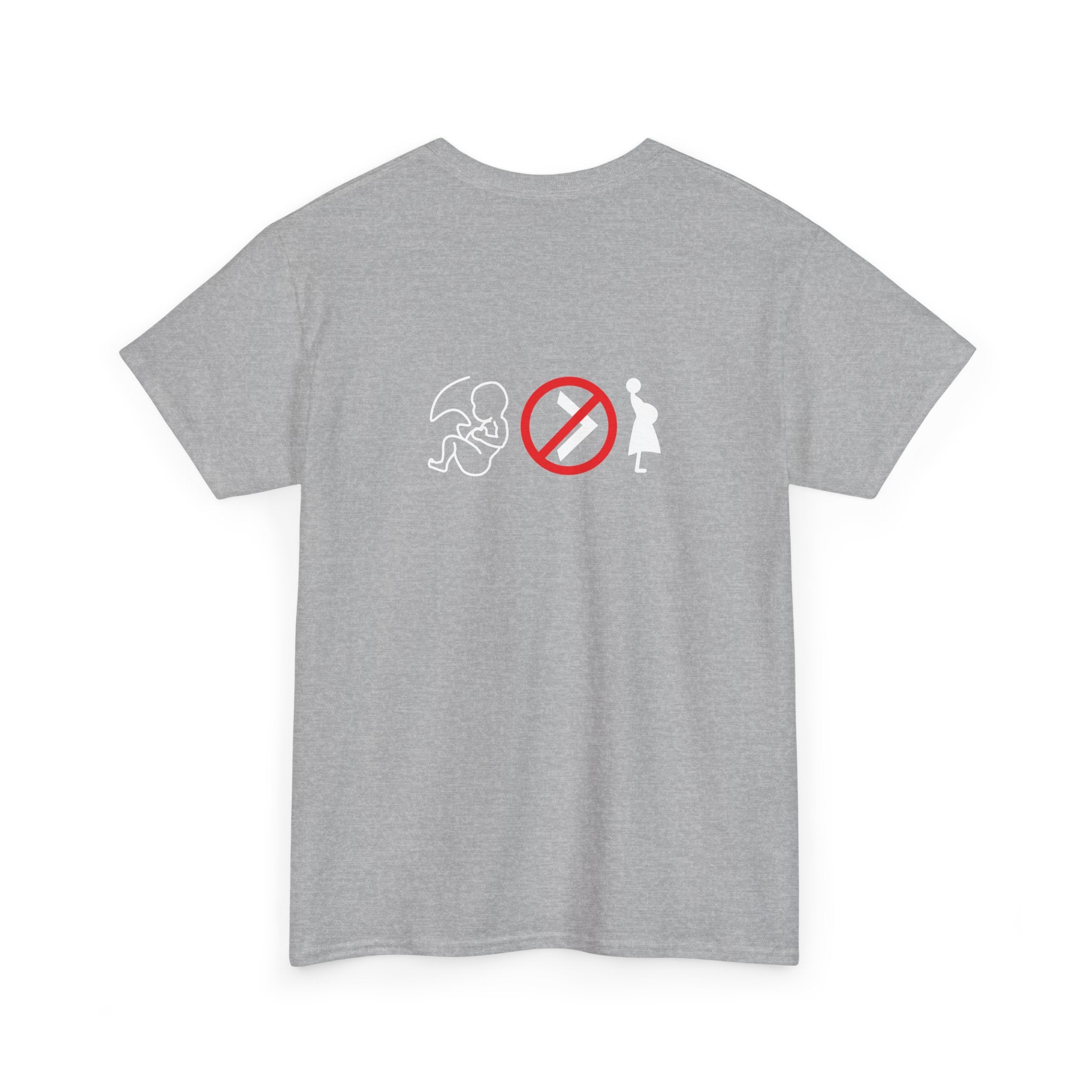 Pro-Choice Statement Tee — "The Fetus Is Not More Important Than the Mother"