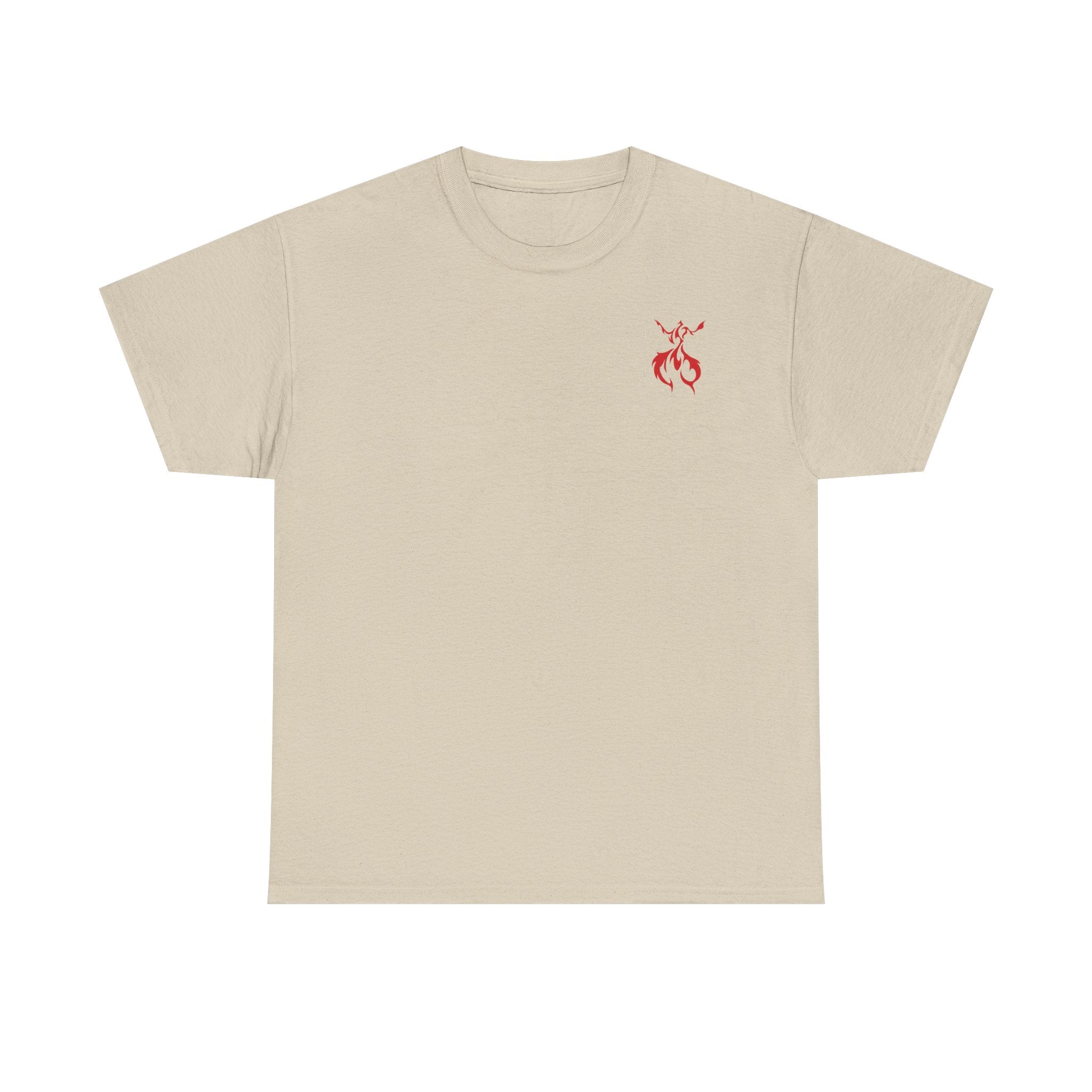 Dragon & Unicorn Graphic Tee — Unicorn's Light Upon A Dragon Graphic Print on Back